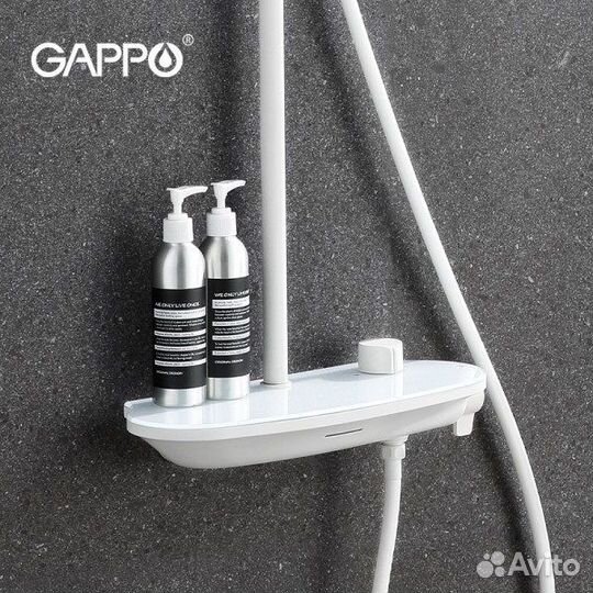 Душевая система Gappo G2495-88 белая