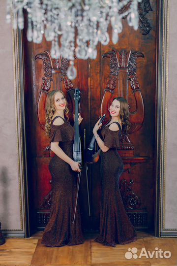 Музыканты Скрипка Живая музыка на праздник Дуэт