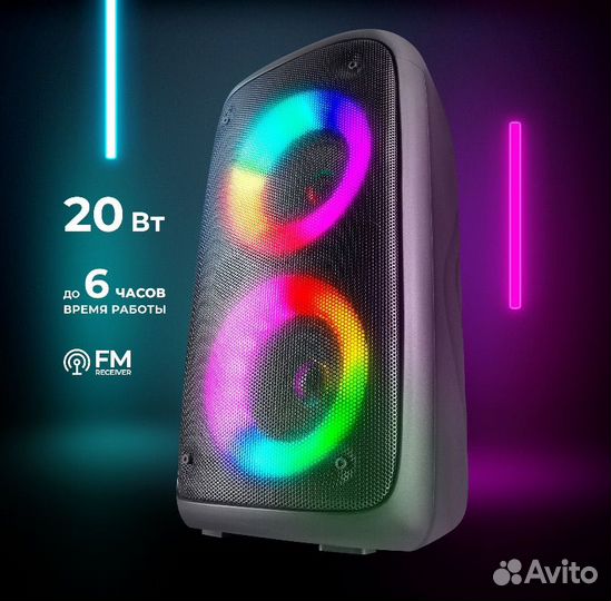 Портативная колонка Defender boomer 20 новая