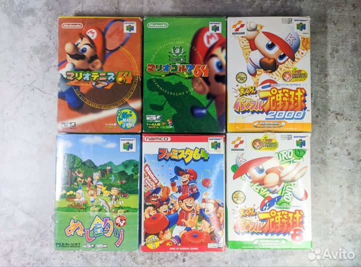 Катриджы для Nintendo 64 (Игры для N64)