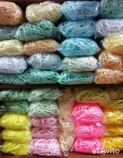 Бумажный наполнитель для подарков