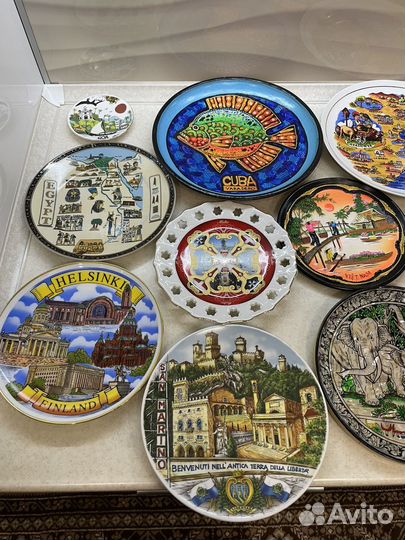 Декоративные тарелки разных стран