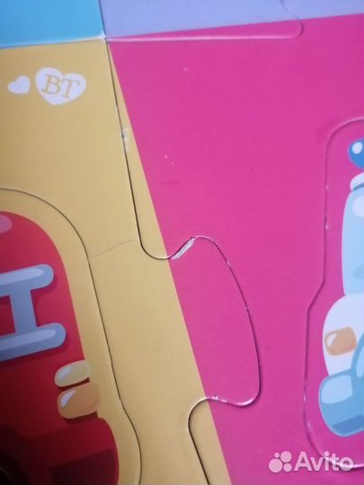 Пазлы для малышей, maxi пазлы