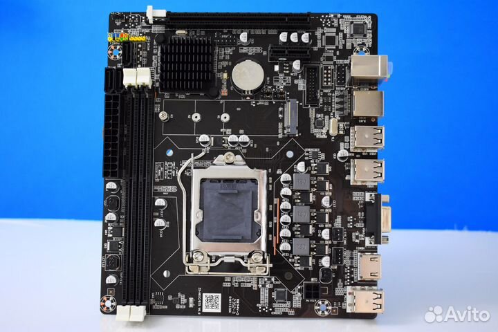 Материнская плата LGA 1155 DDR3 2RAM+ Слот nvme M2