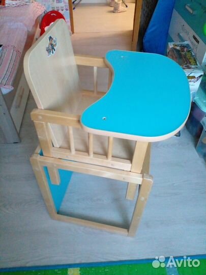 Детский стульчик для кормления трансформер