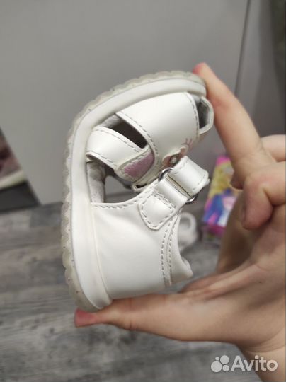 Сандалии для девочки по стельке 12,5см