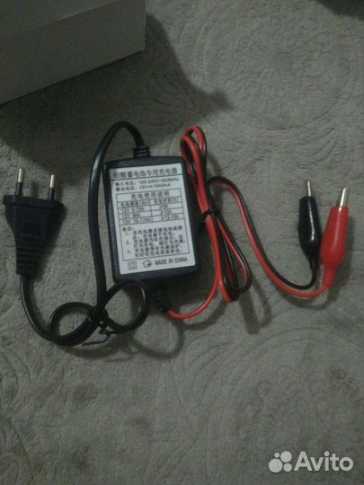 Зарядное устройство для аккумуляторов 12v 1.5a