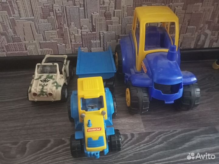 Детские машинки игрушки пакетом