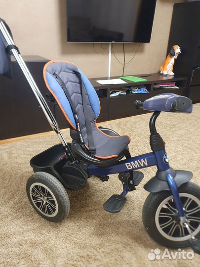 Детский трехколесный велосипед бу