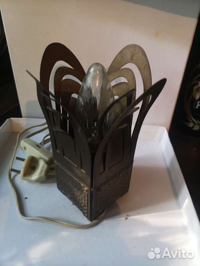 Светильник ночник СССР настольный