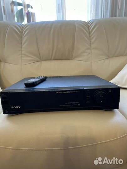Видеомагнитофон sony da pro 4 head