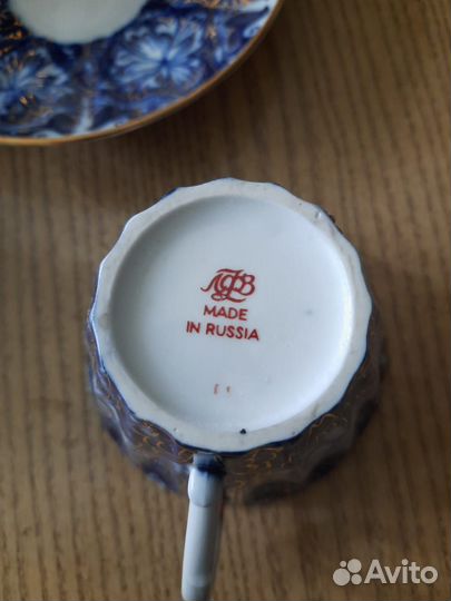 Чайный сервиз лфз СССР 24 предмета