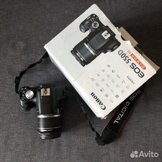 Фотоаппарат Canon eos 500d kit как новый