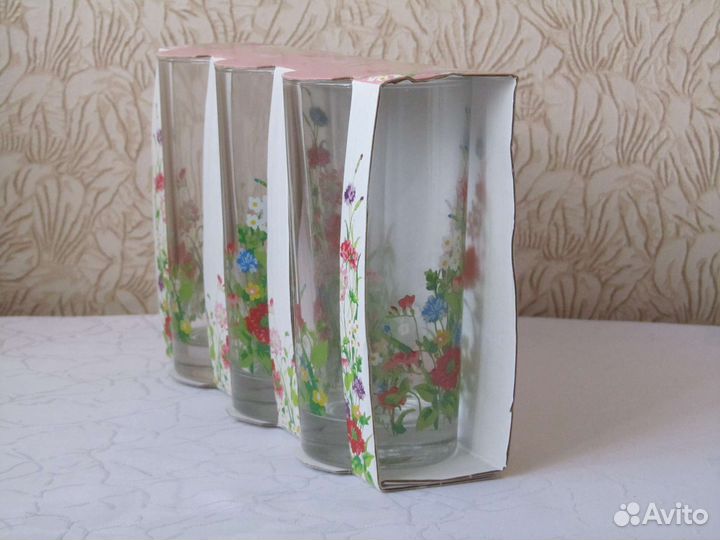 Набор стаканов для воды/сока, 6 штук