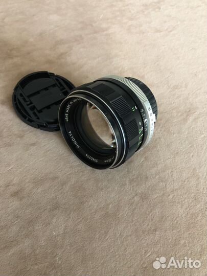 Minolta MC Rokkor-PF 58mm 1.4