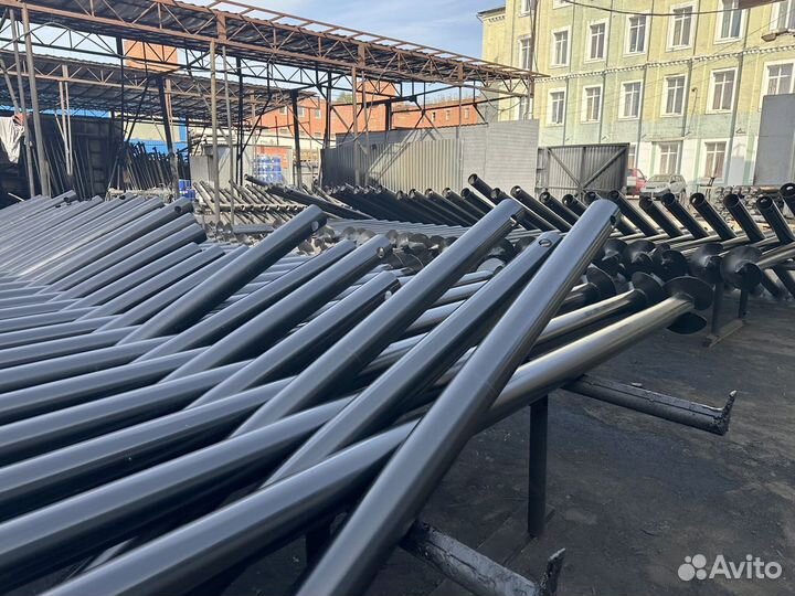 Винтовые сваи доставка монтаж