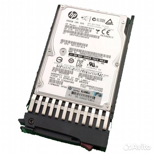 Жесткий диск HP 600Gb 581311-001 SAS 2.5