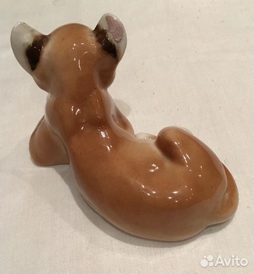 Львята, фарфор, СССР, 60-е, лфз