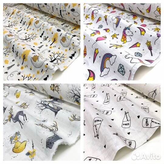 Пелёнки из муслина Новые