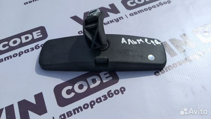 Зеркало заднего вида салонное Nissan Almera 3