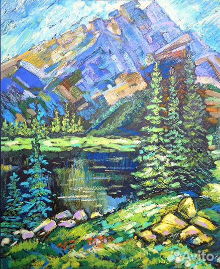 Картины маслом и масл. пастелью