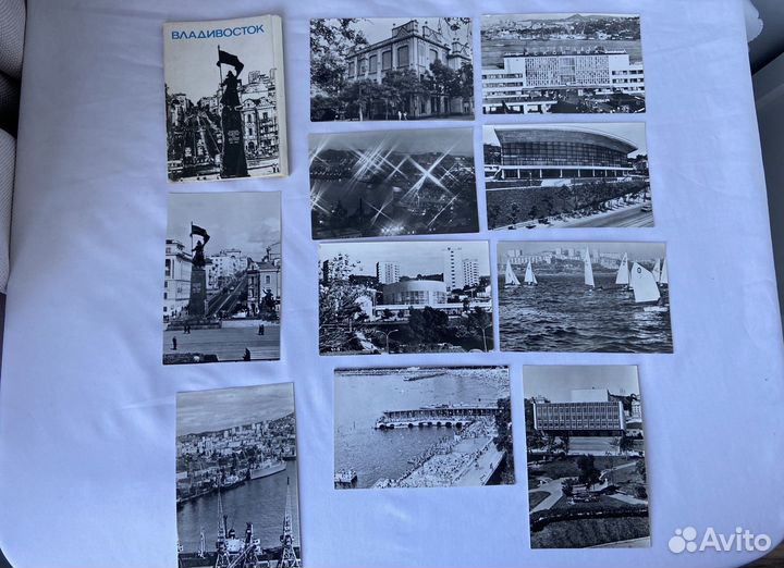 Открытки города СССР комплекты наборы открыток