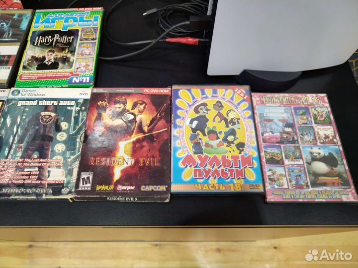 Игры на пк и DVD диски