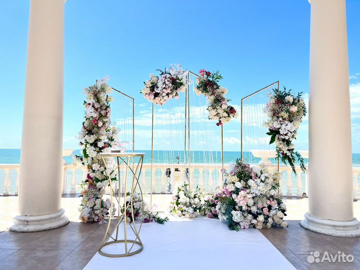 Свадебное оформление, декор, флористика