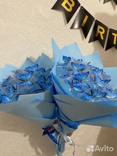 Букет из бабочек