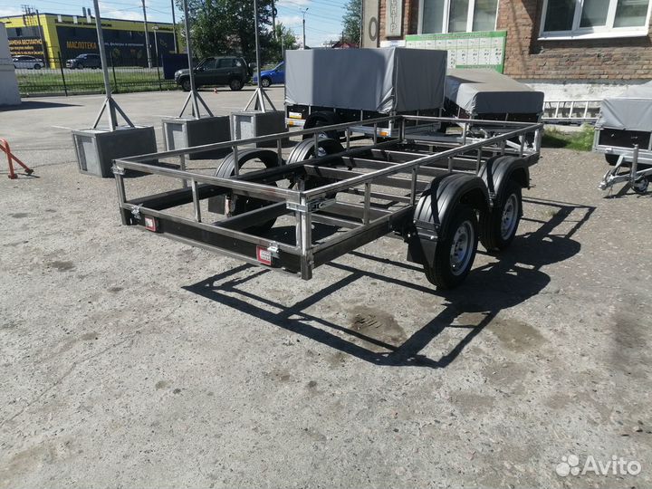 Легковой прицеп двухосный, новый, с птс