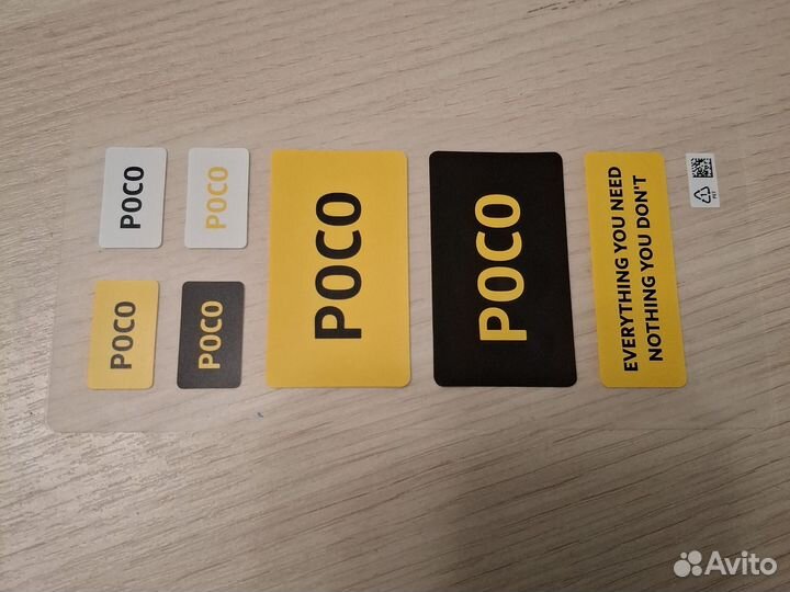 Наклейки poco