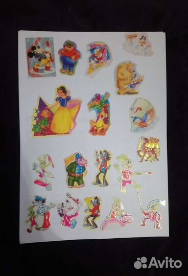 Наклейки 1990-2000 гг