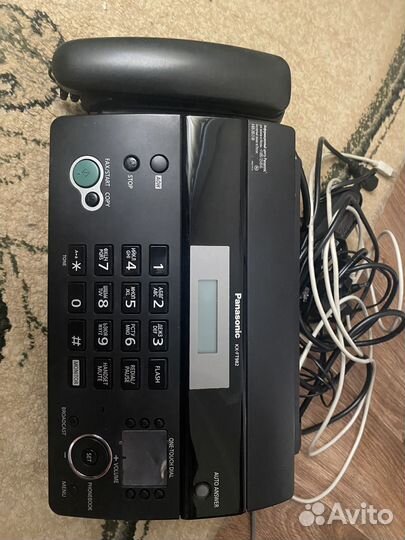 Телефон с факсом panasonic