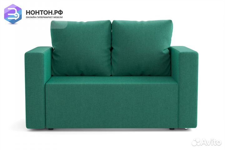 Диван выкатной Дэнвер зеленый