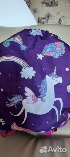 Школьный рюкзак и мешок для сменки