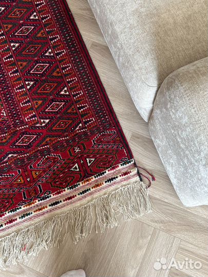 Новый туркменский шерстяной ковер