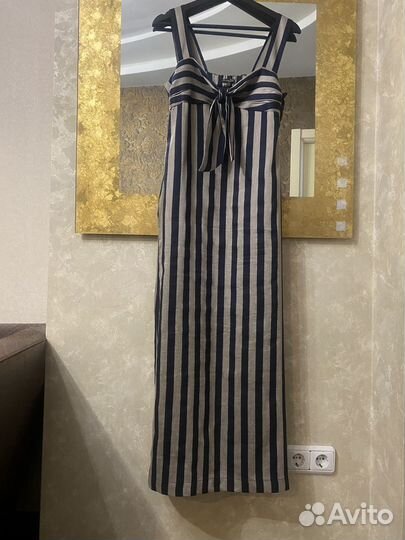 Платье льняное Massimo Dutti