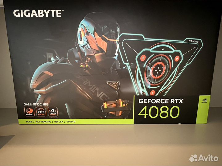 Новая видеокарта gigabyte geforce RTX 4080