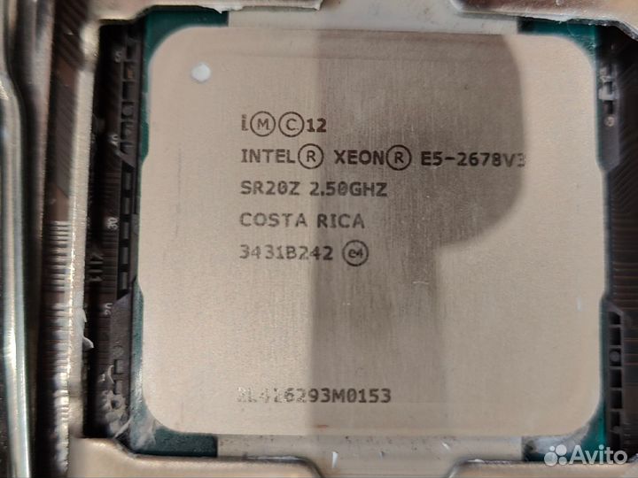 Xeon e5 2678 v3 комплект