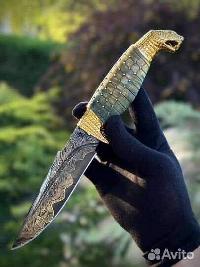Авторский нож Гюрза
