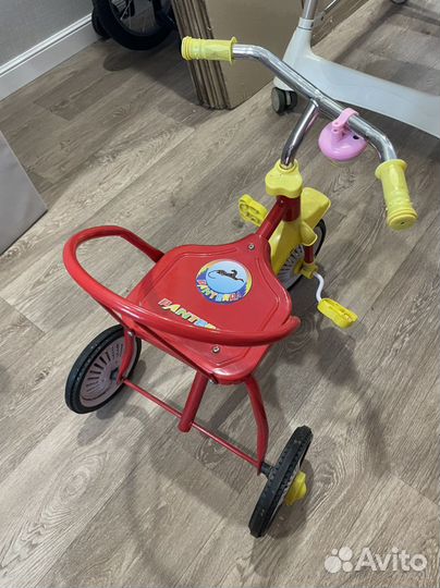 Велосипед детский 3х колесный