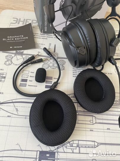 Игровые Наушники IO by Red Square Graphite v2 blac