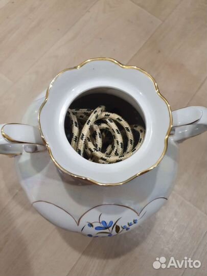 Самовар электрический фарфоровый