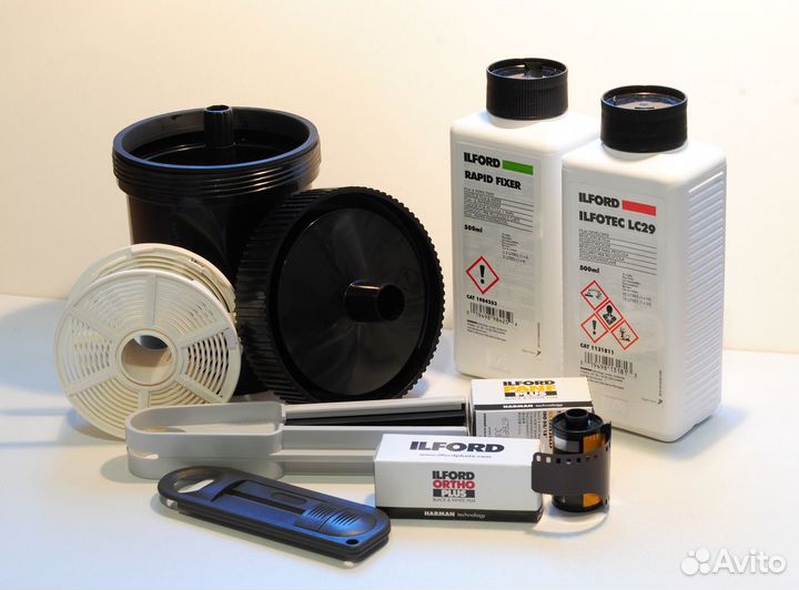 Проявка и сканирование фотоплёнки