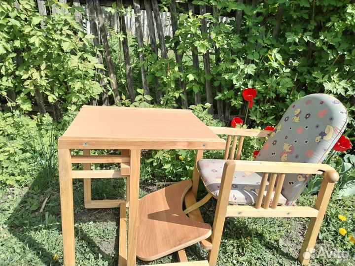 Детский столик для кормления. Трансформер