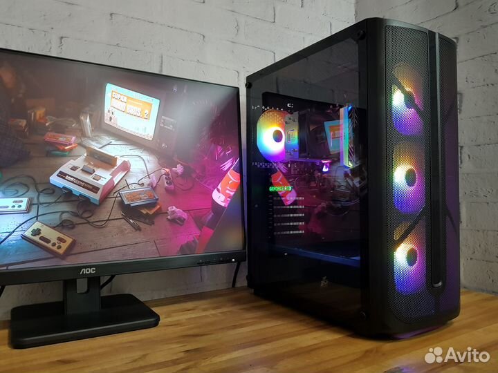 Современный шустрый пк на RTX3050 с гарантией
