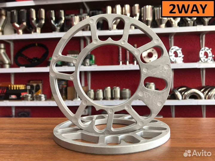 Проставка ступичная универсальная 8мм 4/5х100/114