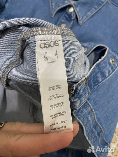 Джинсовое платье ASOS