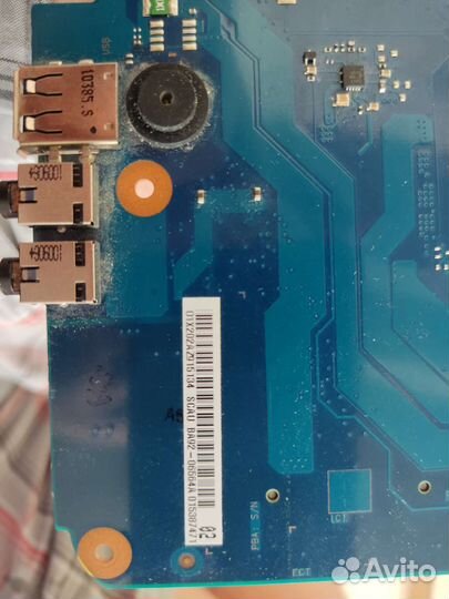 Материнская плата от ноутбука Samsung