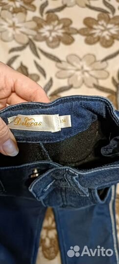 Джинсы для девочки 134
